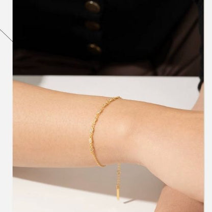 Tennis Armband Ringsilber