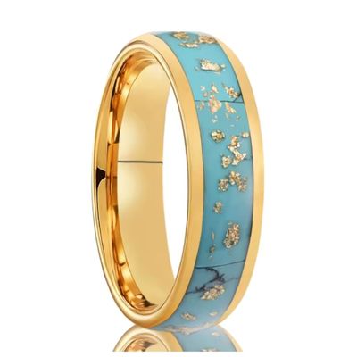 Türkis Ehering Ringsilber