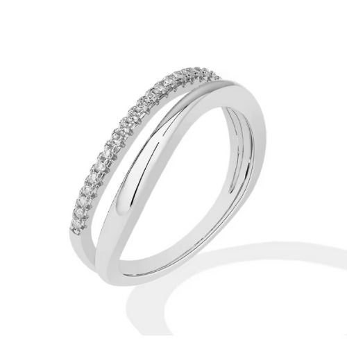 Vergoldete Damen Ringe Ringsilber