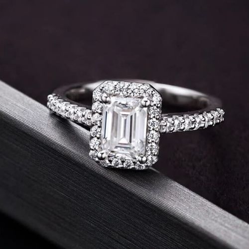 Verlobungsring Vintage Stil Ringsilber