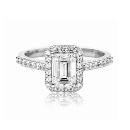 Verlobungsring Vintage Stil Ringsilber