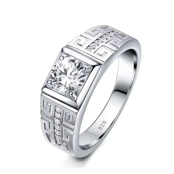 Verlobungsringe für Männer Ringsilber