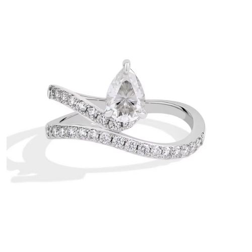 Verlobungsringe mit ungewöhnlichem Design Ringsilber