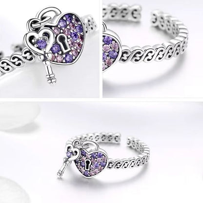 Verstellbarer-Herzring