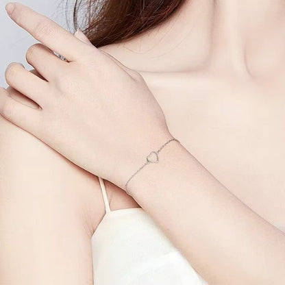 Verstellbares-Herz-Armband