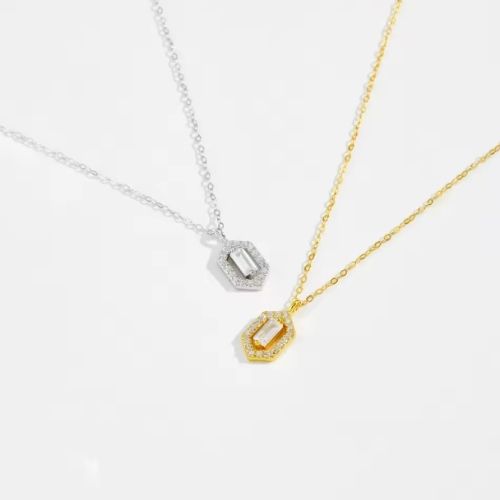 Vintage Damen Kette Ringsilber