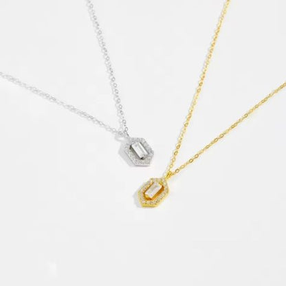 Vintage Damen Kette Ringsilber