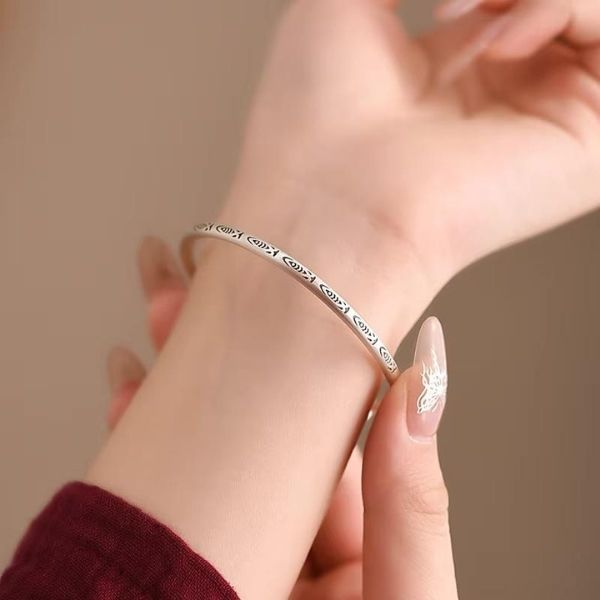 Vintage-Silber-Damen-Armband