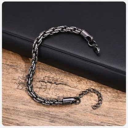 Vintage graues Armband für Herren