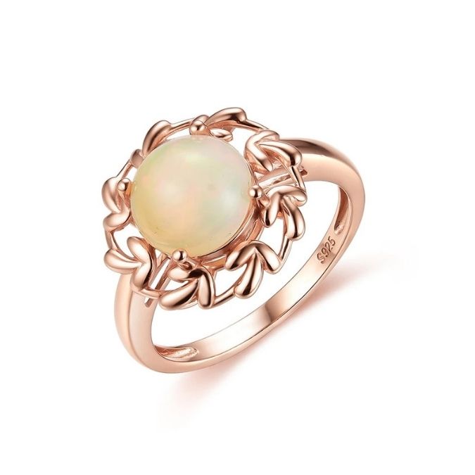 Athiopischer-Opal-Stein-Ring