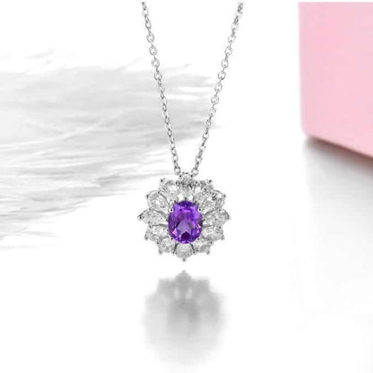 Amethyst-Silber-Kette-fur-Frauen