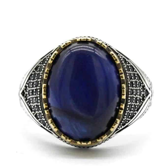 Blauer-Tigerauge-Stein-Sterling-Silber-Ring