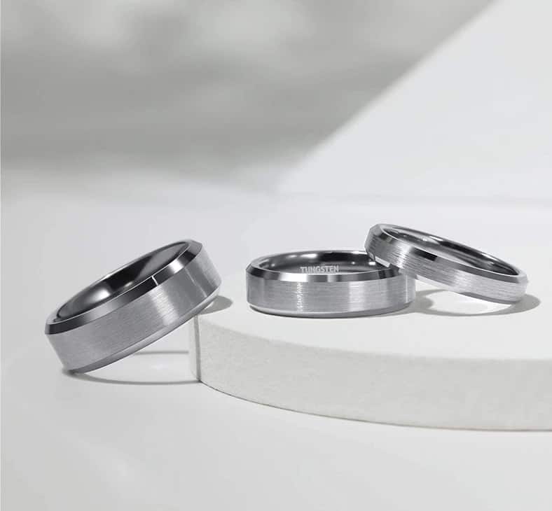 Eheringe Silber Vintage für Damen und Herren