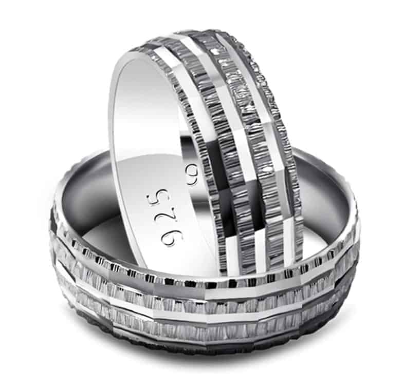 Eheringe Sterling Silber
