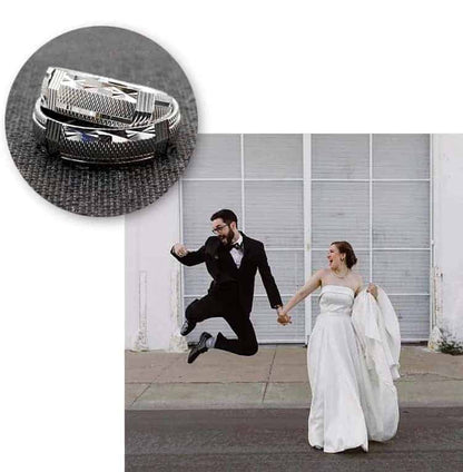 Hochzeitsringe - Eheringe Silber