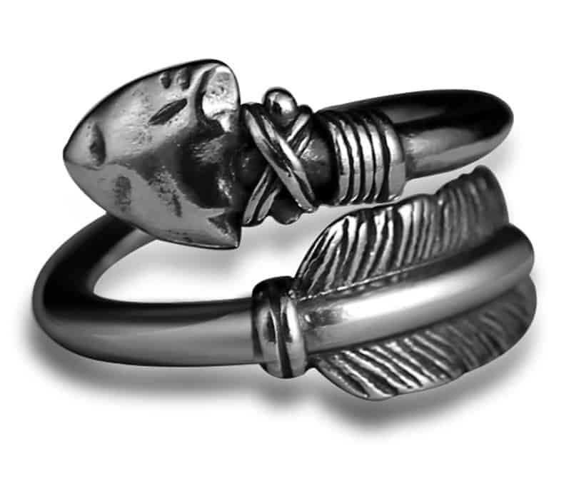 Größenverstellbarer Silber Ring