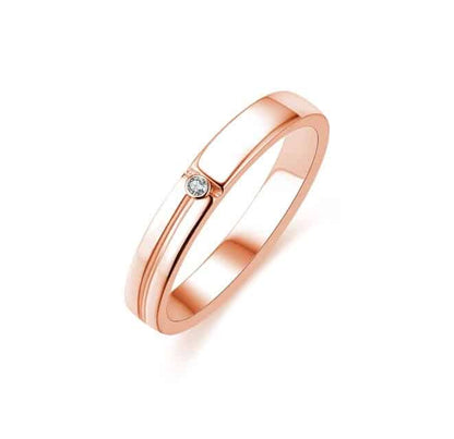 Hochzeitsringe - Verlobungsring Rose Gold