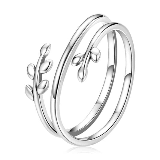 Spiralring aus Silber