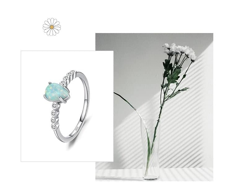 Opal Ring für Frau