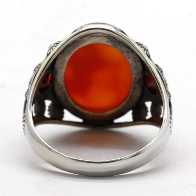 Roter-Achat-Stein-Silberring