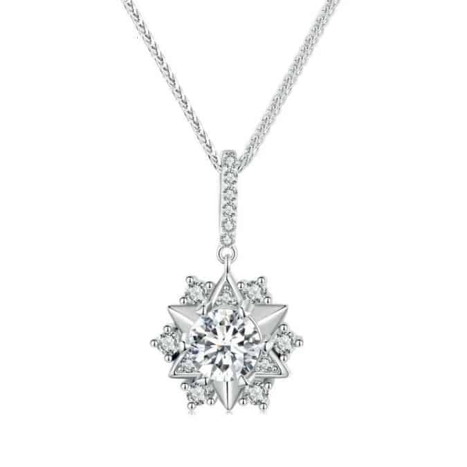 Silber-Necklace-Damen