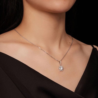 Silber-Necklace-Damen