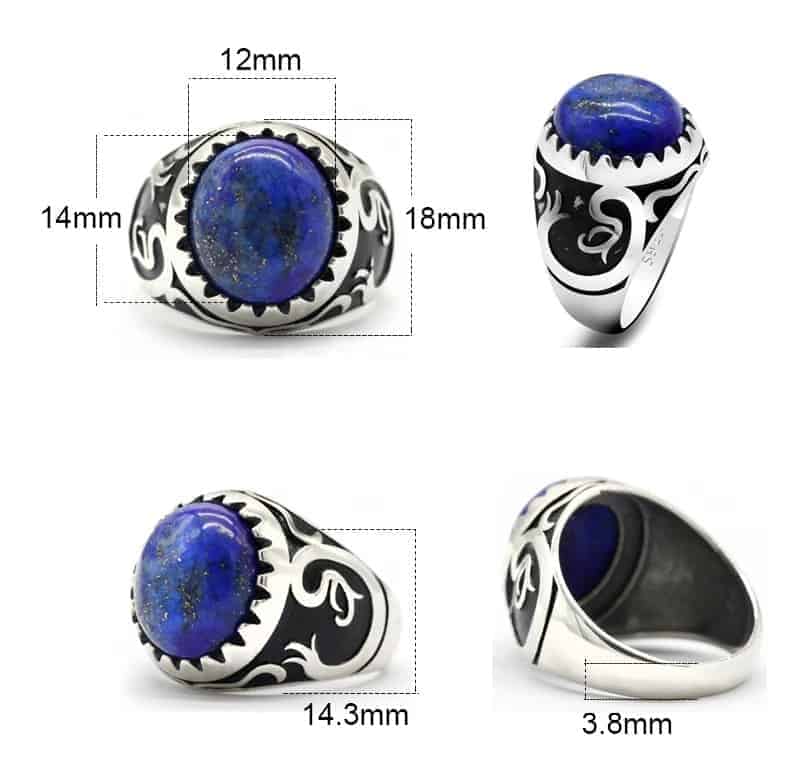 Ring-mit-Blauem-Stein-Siegelring