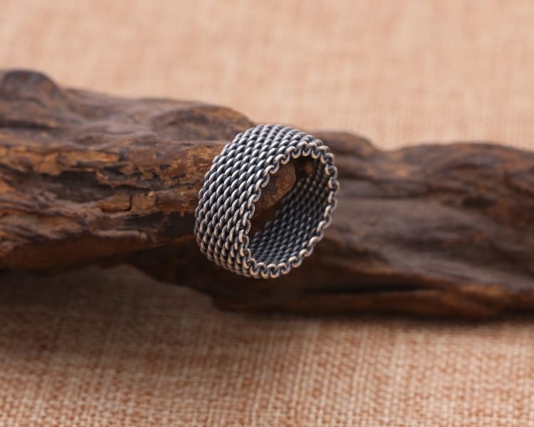 Silberkette Ring für Herren und Damen