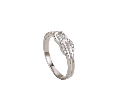 Ring Silber mit Zirkon Stein für Damen