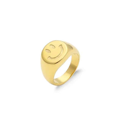 smiley ring für Damen