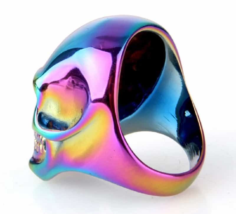 Totenkopf Ring für Herren