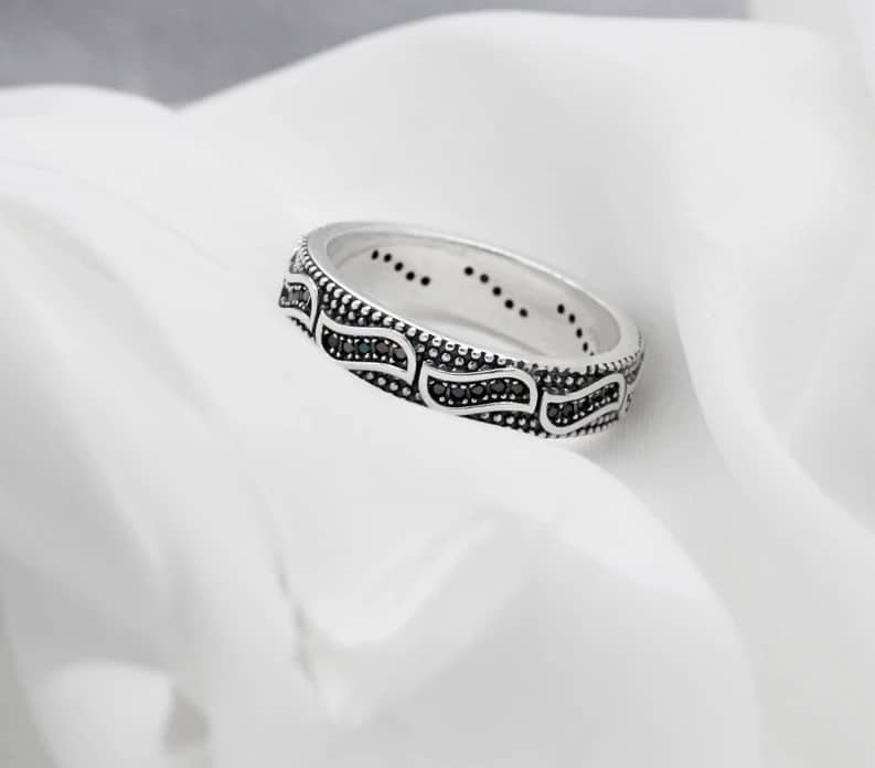Verlobungsring Silber 