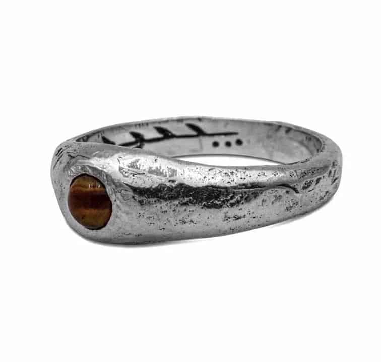 Edelstahlring für Herren