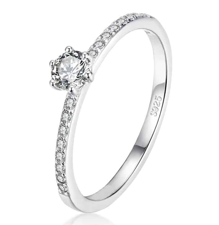 Verlobungsringe 925 er Silber