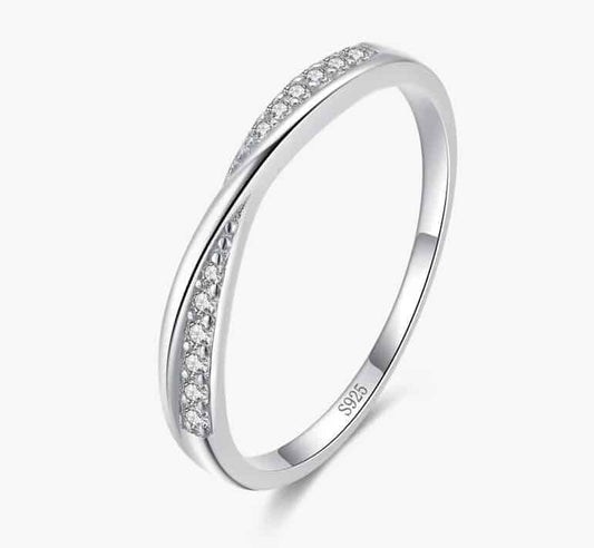 Verlobungsringe Silber - Vorsteckring