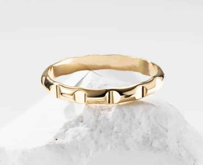 wasserfester Schmuck | 14K Gold Gefüllt Ring